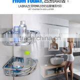 LABRAZE LE8012 Triangle Corner Bathroom Rack With Chrome Plating thumbnail-6