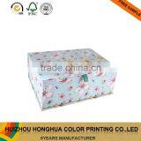 Luxury handmade gift paper box cardboard paper packaging storage box