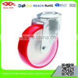 All Size China Hot-sale High Quality Red PU Industrial Caster thumbnail-3