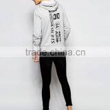 Cheap Custom Silk-screen Logo 100% Cotton Grey High Quality Mens Bodybuilding Stringer Hoodie thumbnail-4