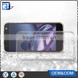 Amazon Hot Sale Anti Scratch Ultra Thin Soft TPU Transparent Acrylic Combo Case Back Cover For Moto Z Force Clear Case thumbnail-2