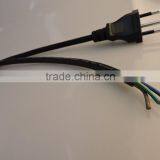 Brazil Power Cord for Electric Grill 3 Pin PLUG PVC C13 Copper Brazil POWER CORD With PLUG AND END IEC C13 UC INMETRO Approval