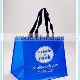 2015 alibaba Made in china eco-friendly pp non woven laminated fabrica shopping bag with customer logo printing