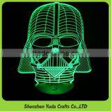 Bespoke Iron Man Spider Man Cartoon Figure Desk Micro USB Lighting Table Lamp thumbnail-5