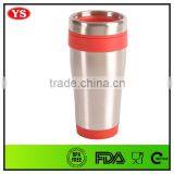 16oz Insulated Stainless Steel Thermal Auto Coffee Tumbler thumbnail-3