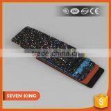 Qingdao 7king Good Quality Anti Slip and Anti Fatigue Interlock Treadmill Usage Rubber Tile thumbnail-1