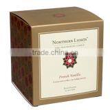 Elegant Wholesale Recyclable Paper Candle Packaging Boxes