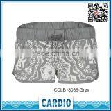 China Oem Grey Print Boys Hawaii Shorts thumbnail-1