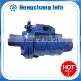 32A duoflow npt male thread water hydraulic rotary union coupling