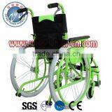 Green Manual Mobility Wheelchair for Disable Old Chair With CE Improval thumbnail-6