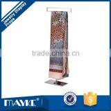 Fashionable Decorative Stainless Steel Scarf Display/Decor Display Rack/scarf Display Stand