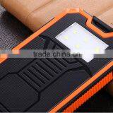 Hot Selling Waterproof Portable 10000mah Solar Power Bank thumbnail-3