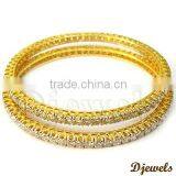 Diamond Gold Bangles, Bridal Diamond Jewelry, Diamond Bangles