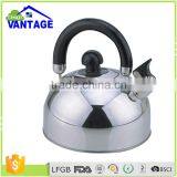 2.5L Induction Bottom Coffee Whistling Kettle Stainless Steel Tea Kettle thumbnail-1