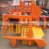 Diesel Mobile Brick Construction Equipment QM4-45 Cement Hollow Block Making Machine for Building House in Nigeria thumbnail-6