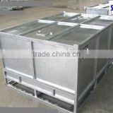 folding metal box container