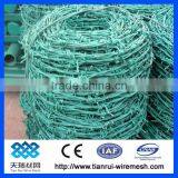 Galvanized/pvc Coated Barbed Wire (reverse Twist or Nromal Twist ) thumbnail-2