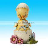 Heartwood Creek A Crack Up Pint Sized Easter Bunny Chick in Egg Shell Figurine thumbnail-1