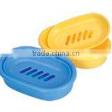 Bright Color Plastic Soap Box / Soap Dish thumbnail-1