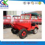 Qingke Designed 15kw Mini Tip Lorry Front Loader Dump Truck in High Quality High Efficiency thumbnail-4