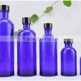 Wholesale 50ml,30ml,20ml,10ml,15ml Small Colored Blue Glass Bottle Dropper thumbnail-1