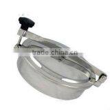 Stainless Steel Tank Manhole Cover YAB thumbnail-1