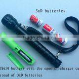 LED Flashlight Zoom Flashlight Tactical Flashlight 3XD Batteries Flashlight Torch thumbnail-6