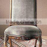 Antique Spanish Style Wooden Dining Chair thumbnail-1