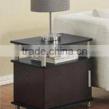 Square Design With Strorage Drawers Particle Board Sofa Side Table thumbnail-1