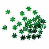 Green Flower Shape Sequin thumbnail-1
