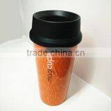 Custom IML Plastic Double Wall Coffee Cup Tumbler thumbnail-1