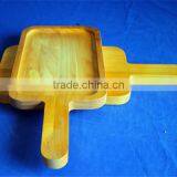 Round Cheap Custom Printed Wooden Dinner Plates thumbnail-4