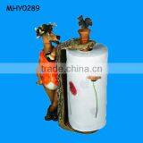 Unique Hot Sale Resin Deer Paper Towel Holder thumbnail-1