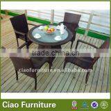 2016 New Design SGS Test Patio Outdoor Rattan Dining Table thumbnail-1
