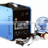 30W Portable Solar Power System With Mini Stereo thumbnail-2