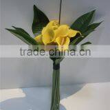 artificial flowers wholesale wholes PU bundled calla lily