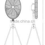 AIR POWERED INDUSTRIAL STAND FAN thumbnail-2