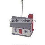 PU cottage memo holder/stress reliever house memo clip/anti stress house name card holder