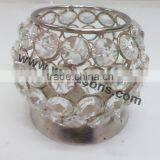 Hot Sale High Quality Crystal Tea Light Candle Holders thumbnail-1