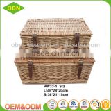 Wholesale high quality custom Cheap empty wicker empty bulk picnic baskets
