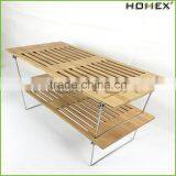 Bamboo Cheap Corner Stackable Shelves Homex-BSCI thumbnail-1