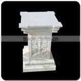 New Design Antique Marble Column Pedestal With Great Price