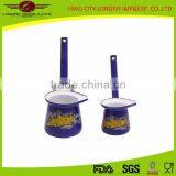 2015 Hot Sale Biue Enamel Coffee Warmer Can /coffee Pot thumbnail-3