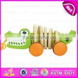 2016 Wholesale Funny Pull and Push Wooden Best Toddler Toys W05B138-S thumbnail-1