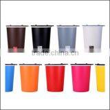 Promotional Facilitate Frosted Plastic Colorful Coffee Cups Tea Cup,custom Coffee Cup Plastic Warter Cup Mug Cup Wholesale thumbnail-1
