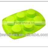 Silicone Double Color Heart Shape Cake Molds, Baking Pans, Bakeware thumbnail-1