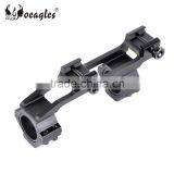 D5035 1inch / 30mm Daul Rings AK Scope Mount With Picatinny Rail Mount Weaver Lever thumbnail-4