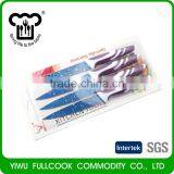 Top Sale Simple Design Colored No-stick Coating Knife Set for Kitchen thumbnail-2