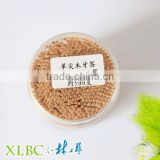 Nature 6.5cm*2.0mm Middle ruber jar one point wooden toothpick