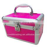 Large Capacity High Quality Aluminum PVC Cosmetic Case/Makeup Case thumbnail-1